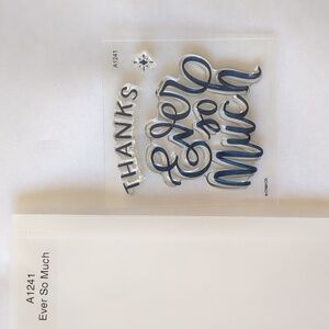 Close to my Heart A1241 Ever So Much clear stamp set